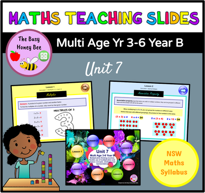 Multi Age 3-6 Year B Unit 7 Maths Teaching Slides