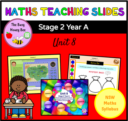 Stage 2 Year A Term 2 Maths Mega Bundle