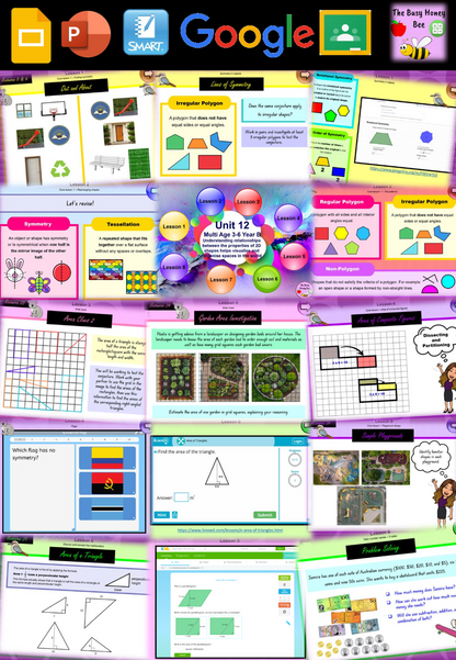 Multi Age 3-6 Year B Unit 12 Maths Teaching Slides