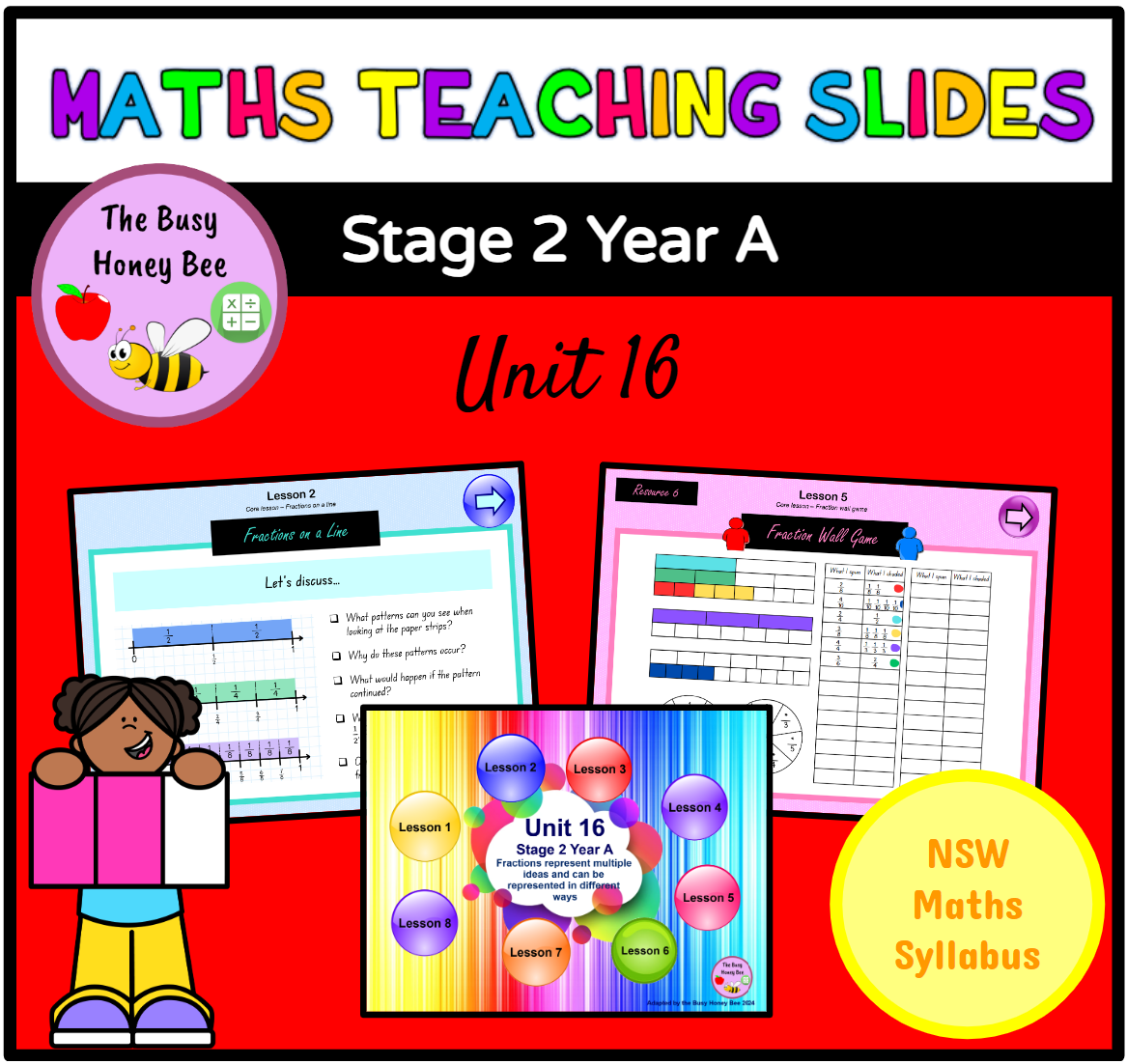 PRE-ORDER Stage 2 Year A Term 4 Maths Teaching Slides Mega Bundle