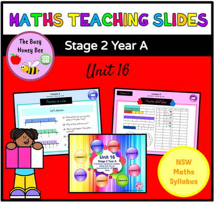 Stage 2 Year A Term 4 Maths Teaching Slides Mega Bundle