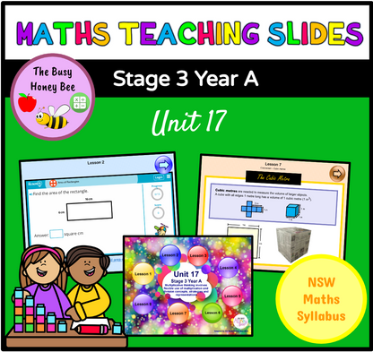 Stage 3 Year A Term 4 Maths Teaching Slides Mega Bundle