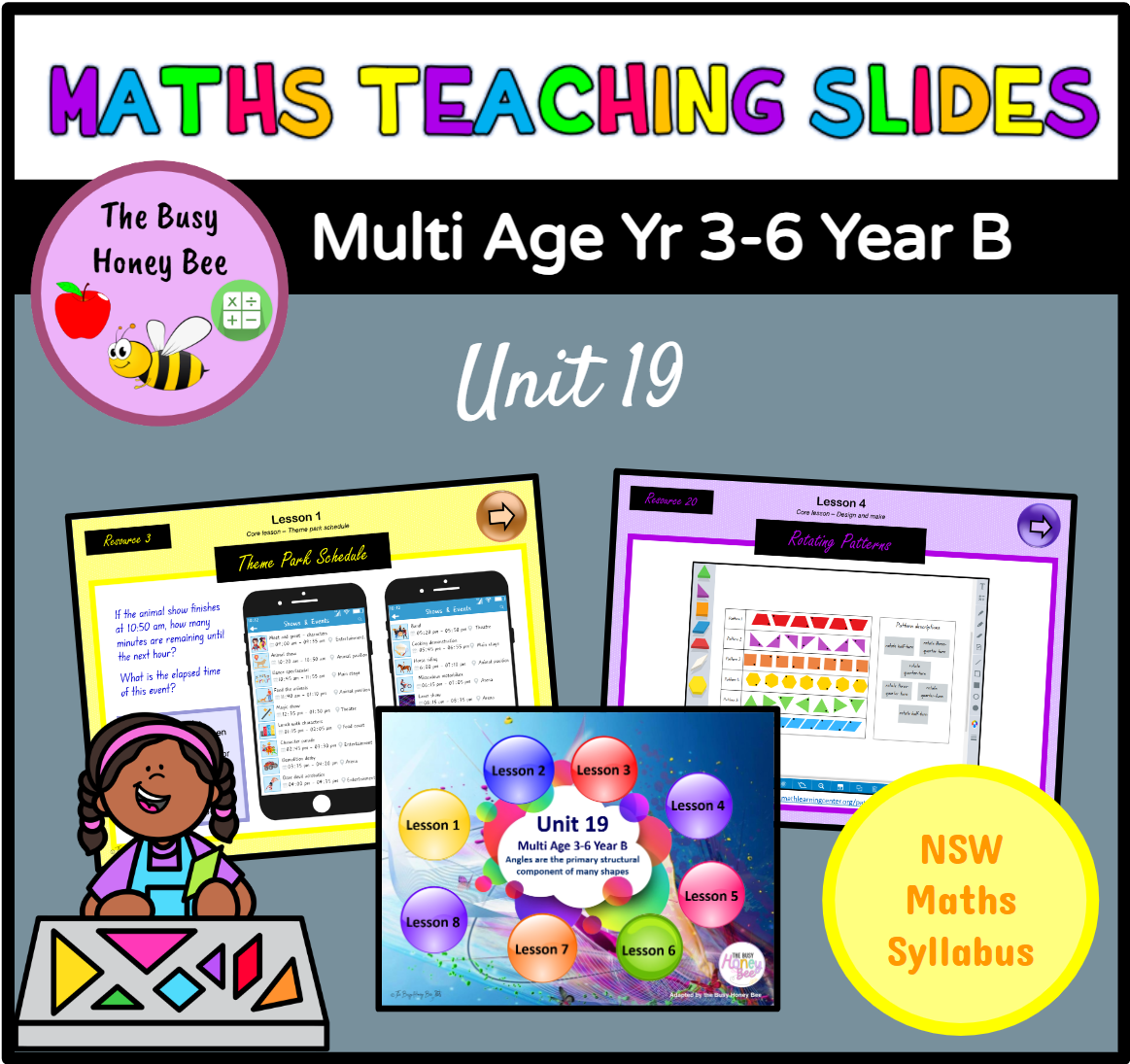 Multi Age 3-6 Year B Term 4 Maths Teaching Slides Mega Bundle