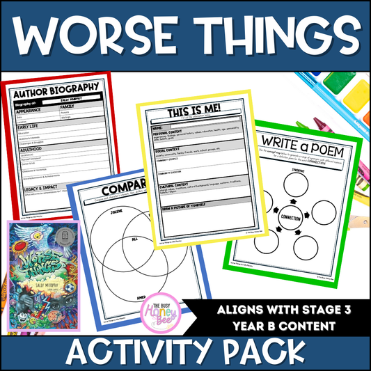 Worse Things Activity Pack