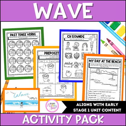 Wave by Suzy Lee Activity Pack