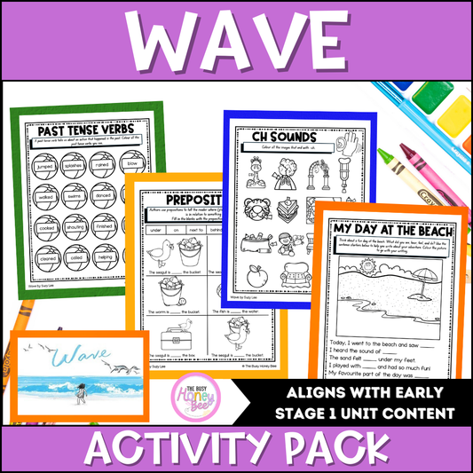 Wave by Suzy Lee Activity Pack