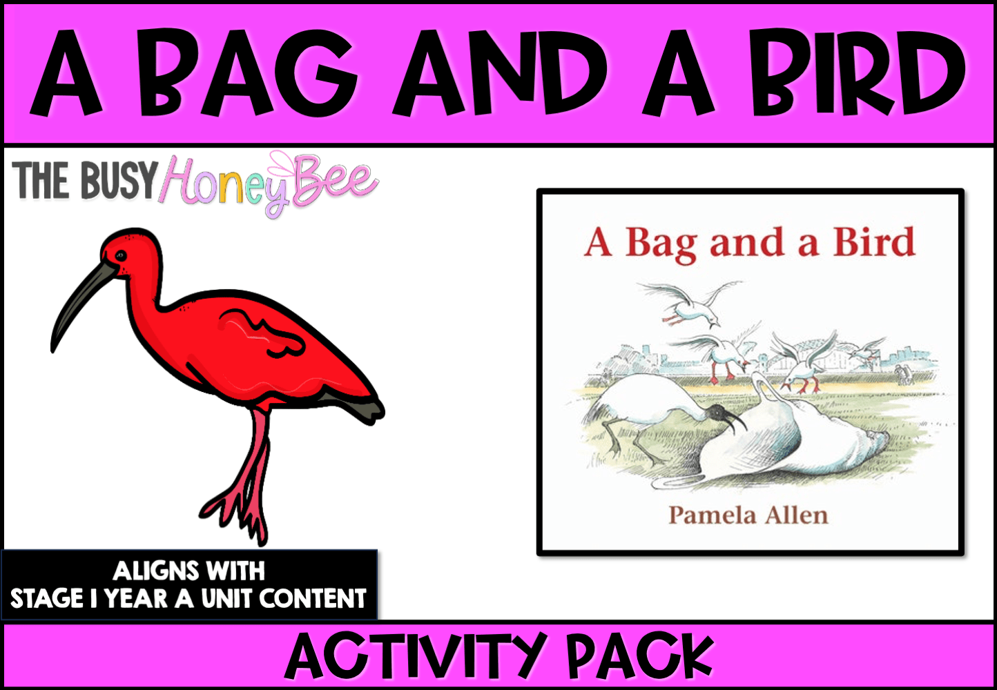 A Bag and a Bird Activity Pack -