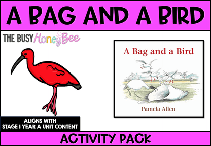 A Bag and a Bird Activity Pack -