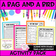A Bag and a Bird Activity Pack -