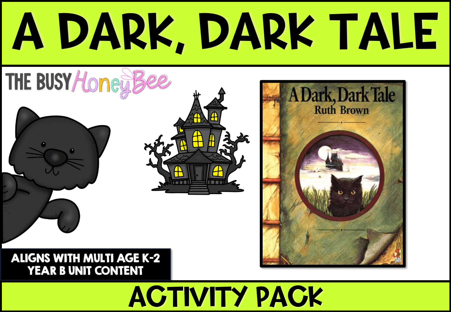 A Dark, Dark Tale Activity Pack - Activity Pack