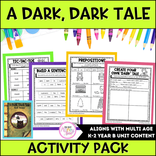 A Dark, Dark Tale Activity Pack - Activity Pack