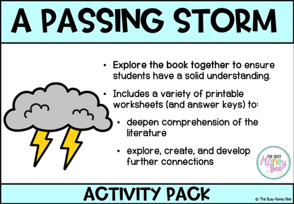 A Passing Storm Activity Pack - Activity Pack