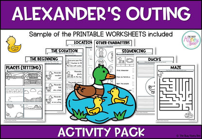 Alexander's Outing Activity Pack - Activity Pack