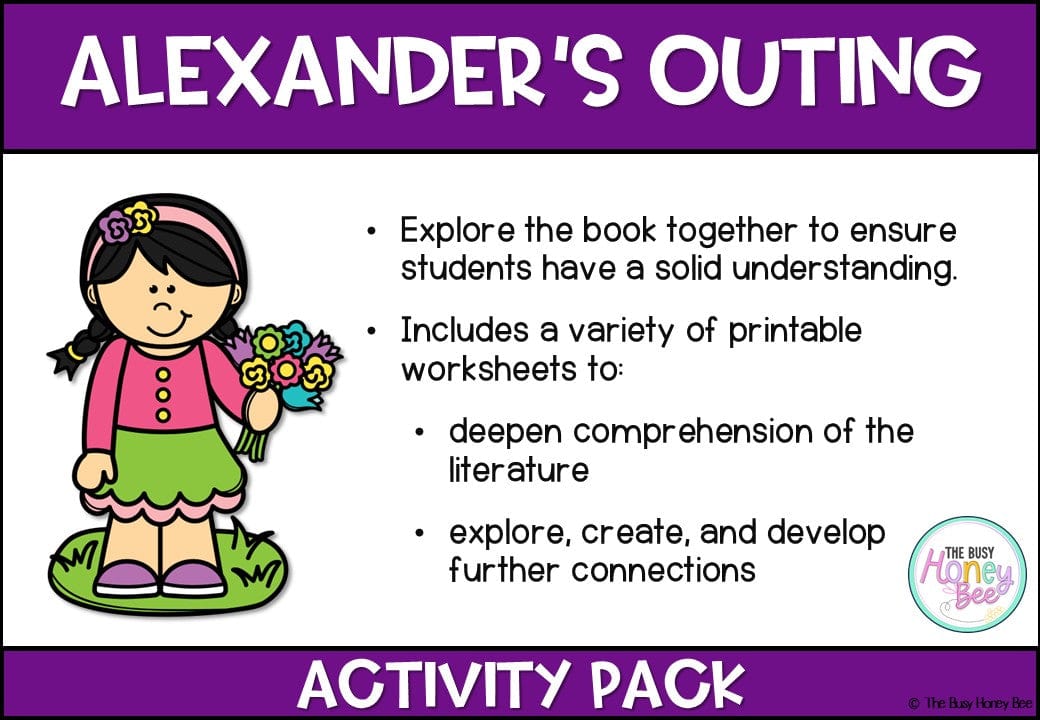 Alexander's Outing Activity Pack - Activity Pack