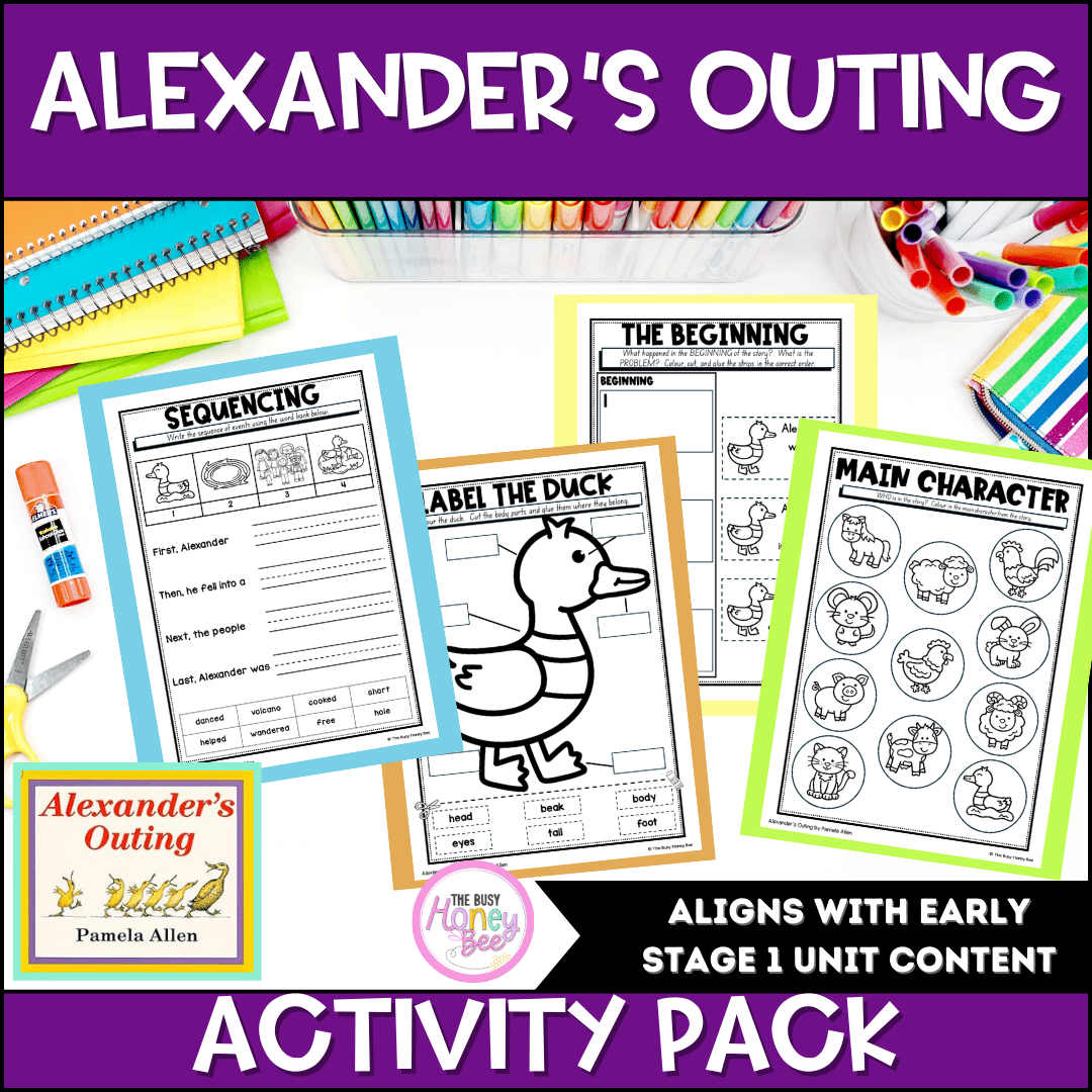 Alexander's Outing Activity Pack - Activity Pack