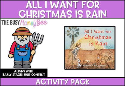 All I want for Christmas is Rain Activity Pack - Activity Pack