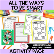 All the ways to be Smart Activity Pack - Activity Pack