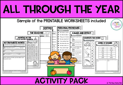 All Through the Year Activity Pack -