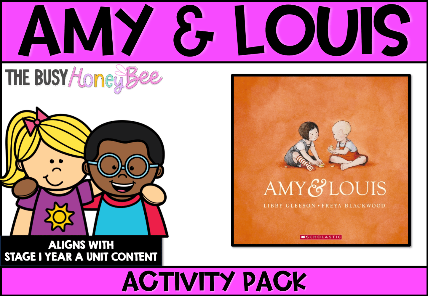 Amy & Louis Activity Pack -