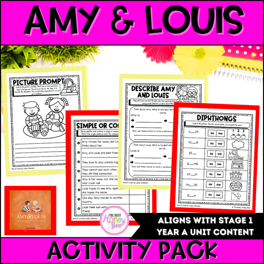 Amy & Louis Activity Pack -