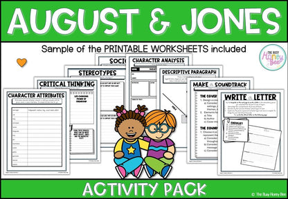 August and Jones Unit 5 Activity Pack -