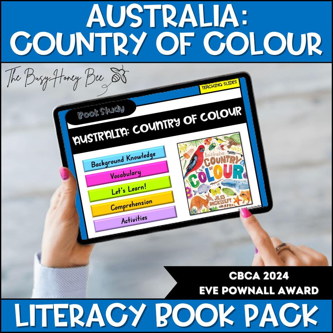 Australia Country of Colour - CBCA 2024 - Literacy Book Pack - Activity Pack