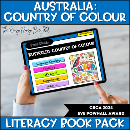 Australia Country of Colour - CBCA 2024 - Literacy Book Pack - Activity Pack