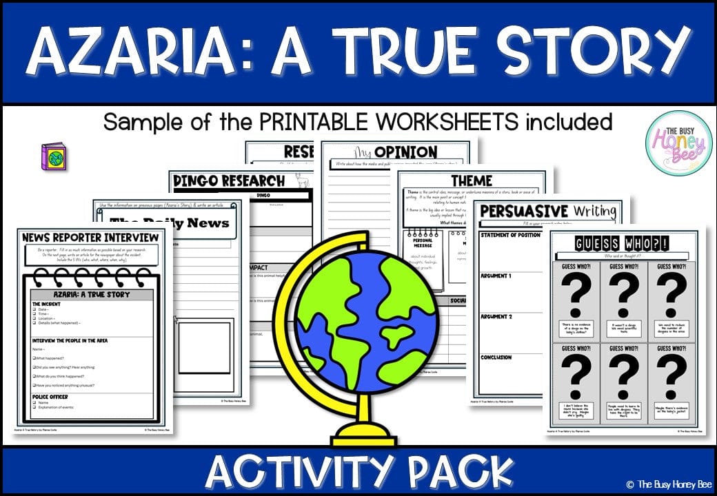 Azaria Activity Pack - Activity Pack