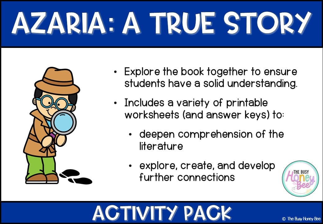 Azaria Activity Pack - Activity Pack
