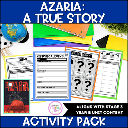 Azaria Activity Pack - Activity Pack