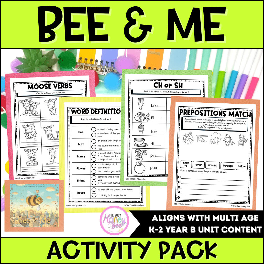 Bee & Me by Alison Jay Activity Pack -
