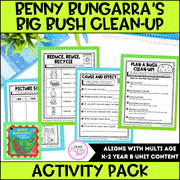 Benny Bungarra’s Big Bush Clean-Up Activity Pack - Activity Pack