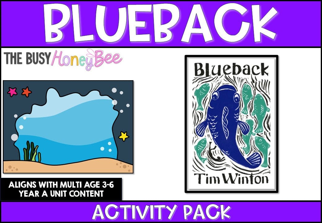 Blueback by Tim Winton Activity Pack -