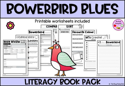 Bowerbird Blues - CBCA 2024 - Literacy Book Pack - Activity Pack