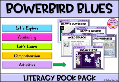 Bowerbird Blues - CBCA 2024 - Literacy Book Pack - Activity Pack