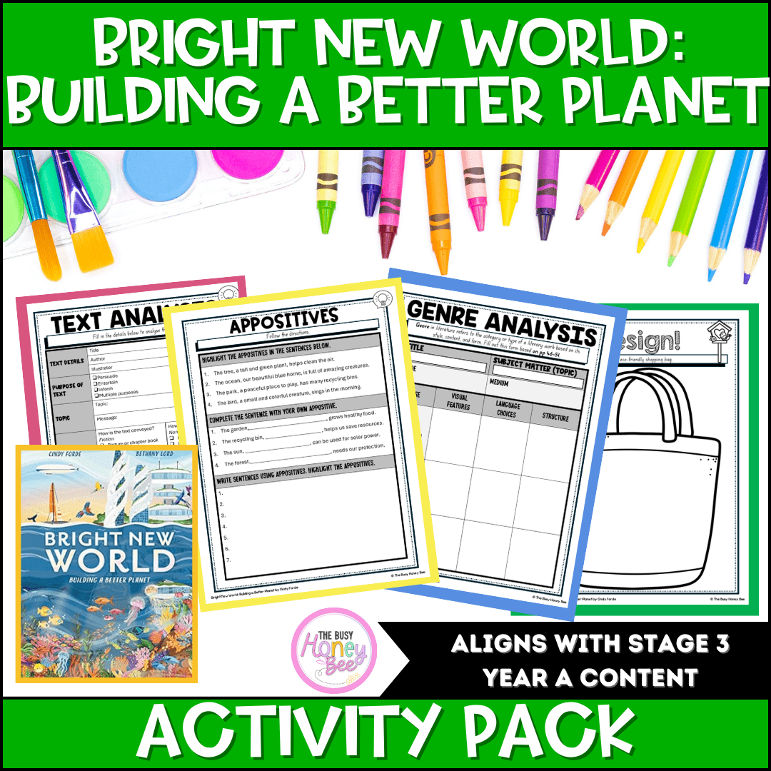 Bright New World: Building a Better Planet Activity Pack - Activity Pack