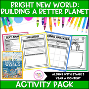 Bright New World: Building a Better Planet Activity Pack - Activity Pack