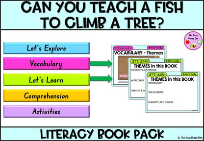 Can you Teach a Fish to Climb - CBCA 2024 - Literacy Book Pack - Activity Pack