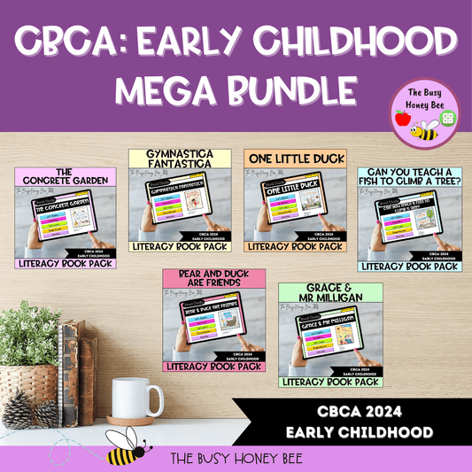 CBCA 2024 - Early Childhood Category - Literacy Book Pack MEGA Bundle - Activity Pack