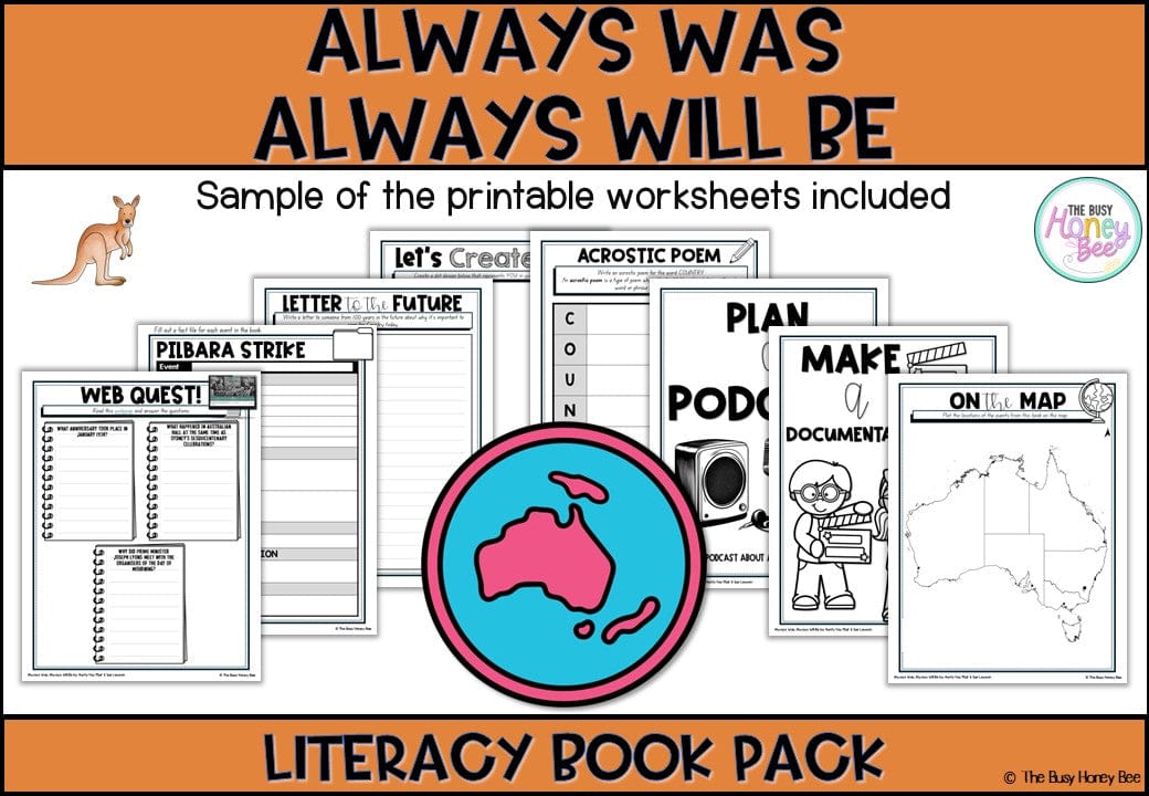 CBCA 2025 - Eve Pownall Category - Literacy Book Pack MEGA Bundle - Activity Pack