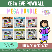 CBCA 2025 - Eve Pownall Category - Literacy Book Pack MEGA Bundle - Activity Pack
