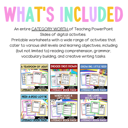 CBCA 2025 - New Illustrator Category - Literacy Book Pack MEGA Bundle - Activity Pack