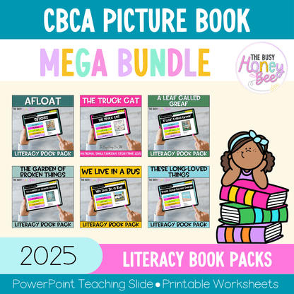 CBCA 2025 - Picture Book of the Year Category - Literacy Book Pack MEGA Bundle - Activity Pack