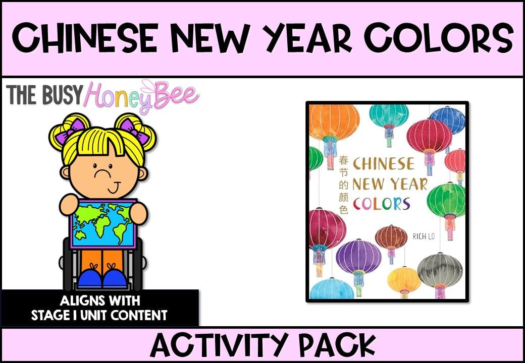 Chinese New Year Colors Activity Pack - Activity Pack