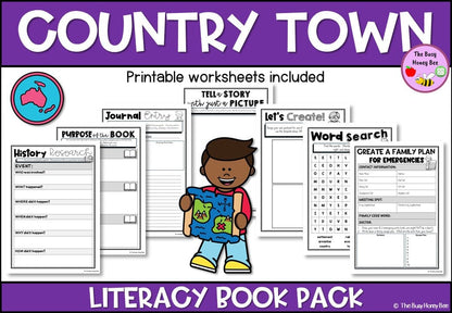 Country Town - CBCA 2024 - Literacy Book Pack - Activity Pack