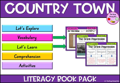 Country Town - CBCA 2024 - Literacy Book Pack - Activity Pack