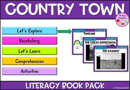 Country Town - CBCA 2024 - Literacy Book Pack - Activity Pack