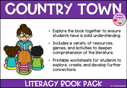 Country Town - CBCA 2024 - Literacy Book Pack - Activity Pack