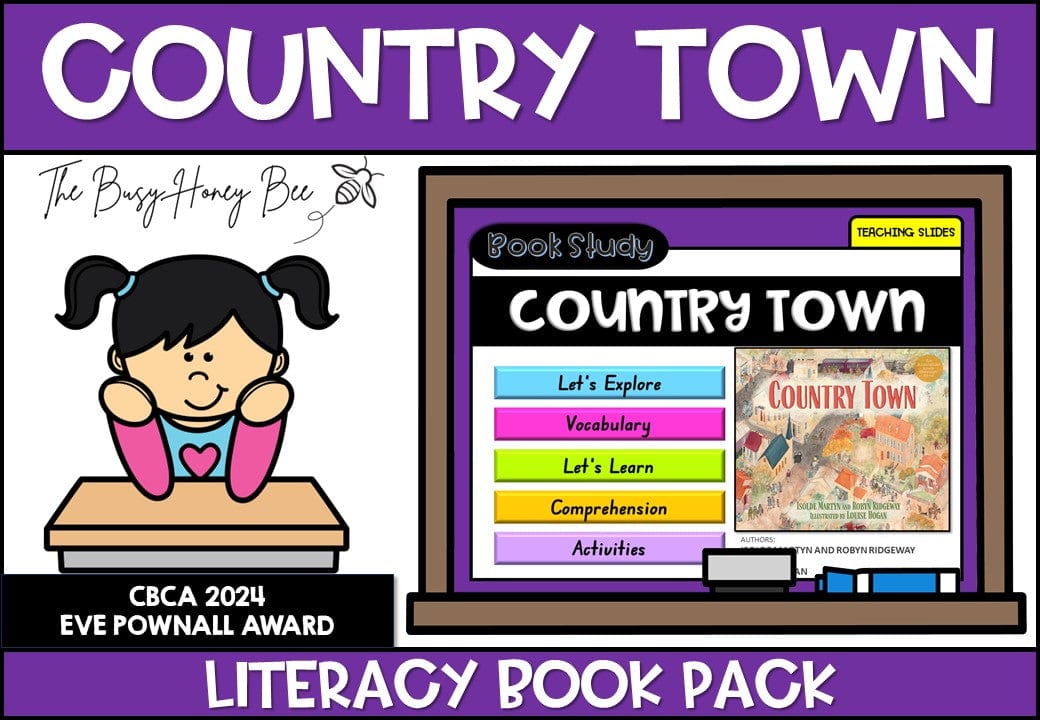 Country Town - CBCA 2024 - Literacy Book Pack - Activity Pack