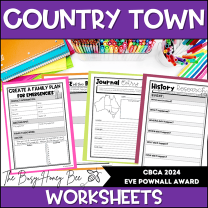 Country Town - CBCA 2024 - Literacy Book Pack - Activity Pack